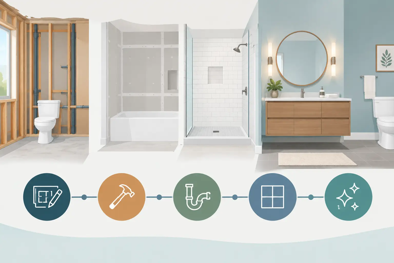 Bathroom Remodel Timeline: What to Expect