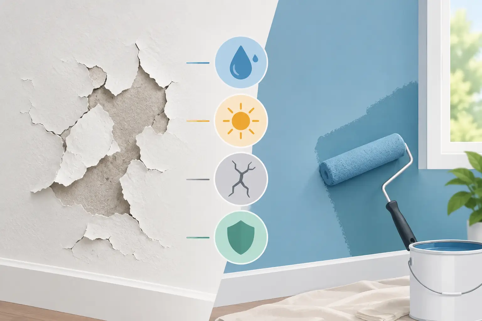 Why Paint Peels and How to Stop It for Good